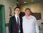 Junwei Xu with Prof Carroll